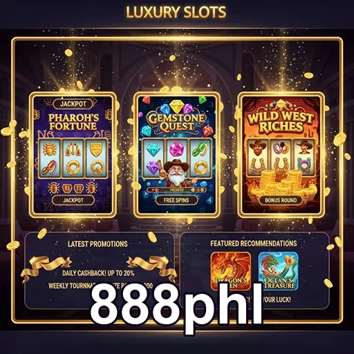 888phl luxury slots promotions